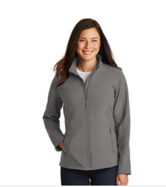  Port Authority Core Soft Shell Jacket in Deep Smoke Main Image